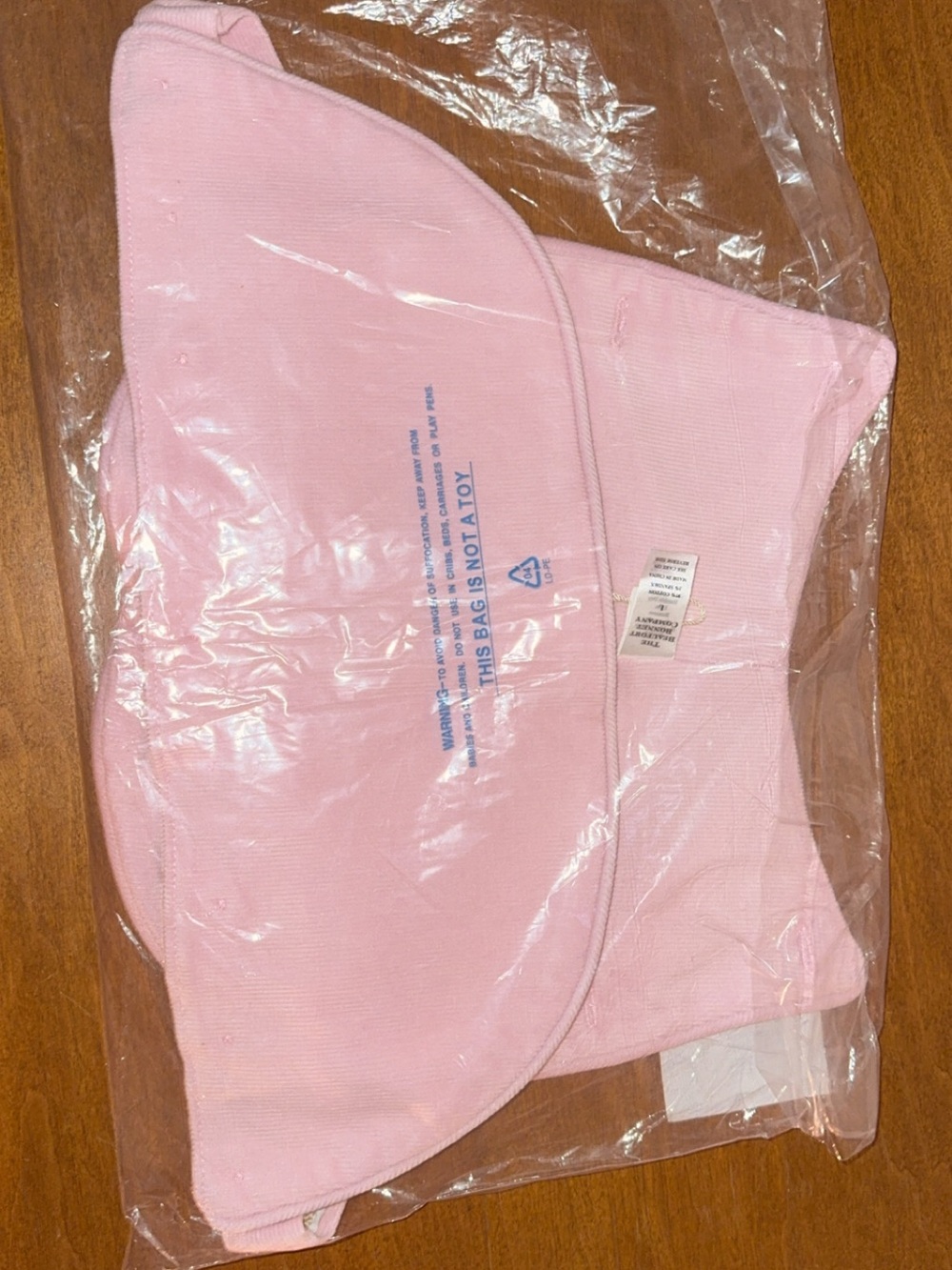 Light Pink corduroy Beaufort bonnet hat